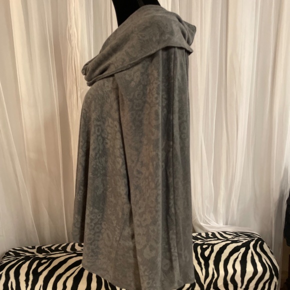 Sejour Size 2X Grey Cowl Neck Sweater - Picture 6 of 6